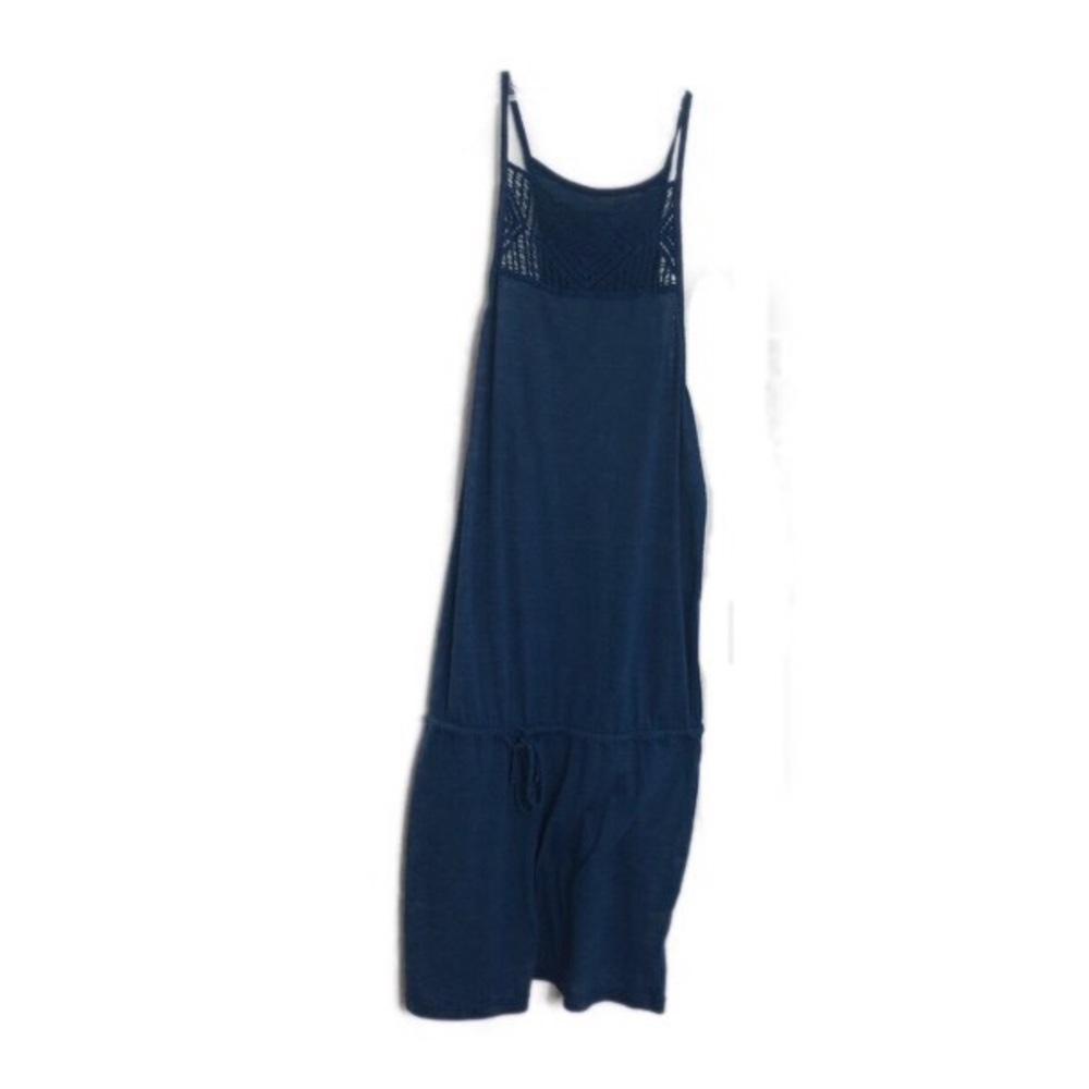 Lucky Brand Swimwear Racer Back Lace Front Dress M